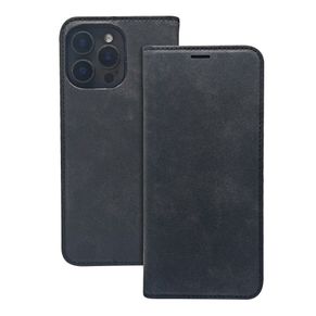 Husa Smart Suede pentru Xiaomi Redmi A3 4G Negru